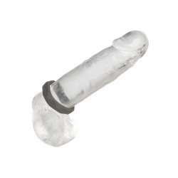 alpha ring by Calextotics Cockring Alpha Grey 25mm